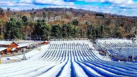 With 42 Lanes, Pennsylvania's Largest Snow Tubing Park Offers Plenty Of Space For Everyone