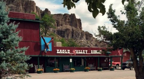 There's No Bad Time For A Stay At The Year-Round Cabin Resort Downstream Nevada's Eagle Valley Reservoir