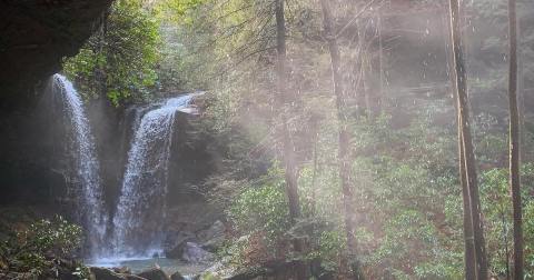 Take A Kentucky Adventure To Our State's Stunning Double Waterfall