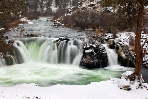 The Steelhead Falls Trail Is A Beautiful Winter Waterfall Trail In Oregon