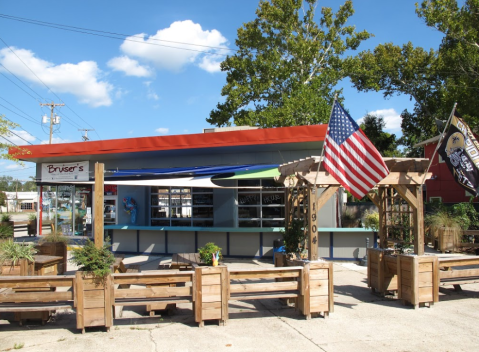 Chow Down On Deep Fried Hot Dogs At Bruiser's Near New Orleans