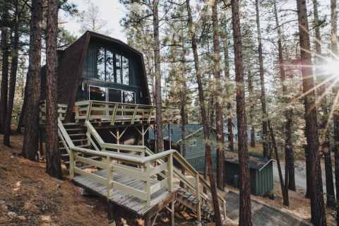 Sleep Among Towering Oaks And Pines At The Big Bear Treehouse In Southern California