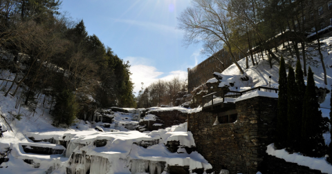 A Trip To Paupack Falls When Pennsylvania Has Frozen Over Is Positively Surreal