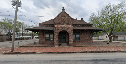 Dine At The Depot, An Old 1887 Train Depot Turned Kansas Restaurant