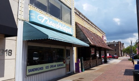 One Of America's Most Unique Treats Is Served At The Historic Trowbridge's Ice Cream Shop In Alabama