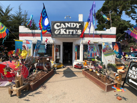 Candy & Kites Is A Happy Little Store On The Side Of The Highway In Northern California