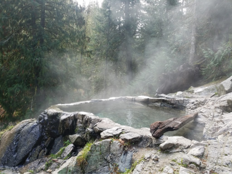 Take A Nice, Hot Soak At Weir Creek Hot Springs In Idaho, Just A Half-Mile Hike From The Highway