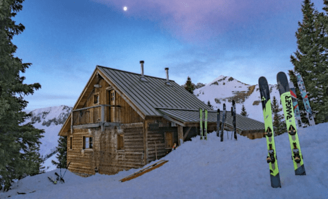 The Colorado Yurt That Is So Secluded, It Can Only Be Reached By Snowshoe