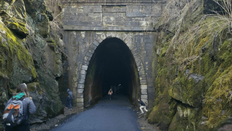 Virginia's Newest Mountain Trail Will Take You Through A 4,700-Foot Tunnel In The Blue Ridge Mountains