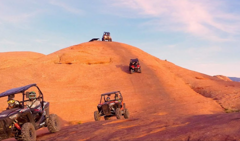 Rent A UTV In Utah And Go Off-Roading Along The Hell's Revenge Trail In Moab