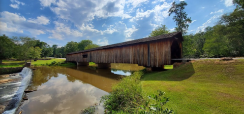 The Longest Covered Bridge In Georgia, Watson Mill Bridge, Is 229 Feet Long