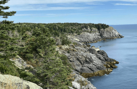 Circle The Entirety Of Monhegan Island On This 4.4-Mile Loop Trail With Incredible Craggy Views