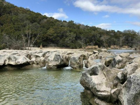 Take A Texas Adventure To Our State's Stunning Double Waterfall