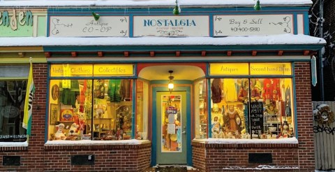 Nostalgia Is A Three-Story Thrift Shop In Rhode Island That's Almost Too Good To Be True