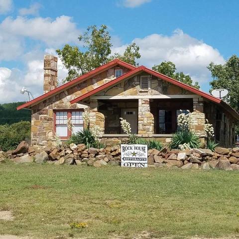 Enjoy Breathtaking Views And Juicy Steaks At The Rock House Steakhouse, A Remote Restaurant In Oklahoma