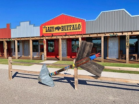 Enjoy A Breathtaking Weekend Away In The Lazy Buffalo Cabins, Nestled Along Foothills Of The Wichita Mountains In Oklahoma