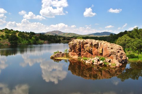 Explore 10,000-Acres Of Hardwood Forests, Wetlands, And Prairie In The Majestic Deep Fork National Wildlife Refuge In Oklahoma