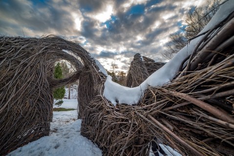 Pop-Up Art Exhibits At The Holden Arboretum Outside Of Cleveland Add A Dash Of Whimsy To Any Hike