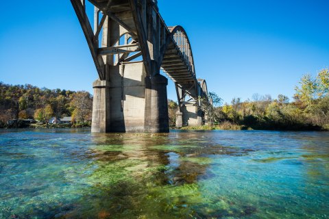 One Of The Most Haunted Bridges In Arkansas, Cotter Bridge, Has Been Around Since 1930