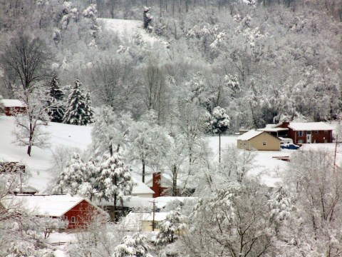 This One Strange Thing Happens Anytime There's Fresh Snow In West Virginia