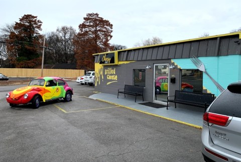 Enjoy Gourmet Grilled Cheese With Homemade Tomato Soup At This Funky Sandwich Shop In Alabama