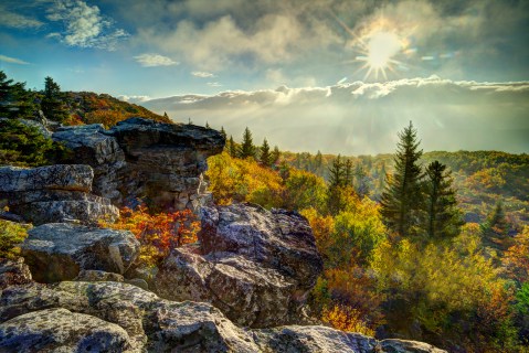 West Virginia's Stunning Bear Rocks Preserve Is Now America's 600th National Natural Landmark