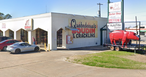 The Boudin King Cake At Quebedeaux’s In Louisiana Is Pure Perfection