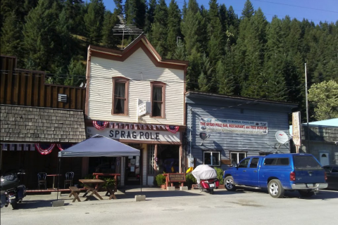 A Combined Museum And Inn, The Sprag Pole Is Well Worth A Stop In This Old Idaho Mining Town