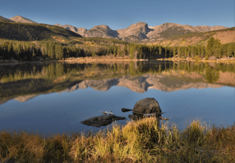 Escape To Sprague Lake For A Beautiful Colorado Nature Scene