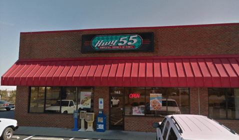 Home Of The 4-Pound Burger, Hwy 55 Burgers In North Carolina Shouldn't Be Passed Up