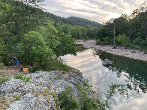 Reconnect With Nature Along The Gorgeous Eagle Rock Backpacking Trail In Arkansas