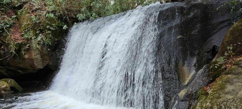 View Three Magnificent Waterfalls On This Single 3.1-Mile Trail In North Carolina