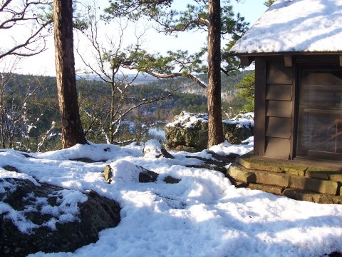 Take A Majestic Winter Hike And Marvel At Frozen Lakes In Robbers Cave State Park In Oklahoma