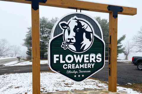 No Cheese Lover Can Resist The Fresh Farm-Made Cheeses At Flowers Creamery In Tennessee