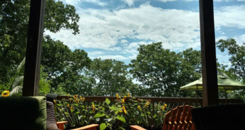 Sleep Among Towering Oaks And Pines At This Charming Cabin In New Jersey