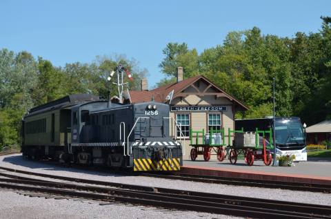 The Mid-Continent Railway Train Excursion Offers Some Of The Most Breathtaking Views In Wisconsin