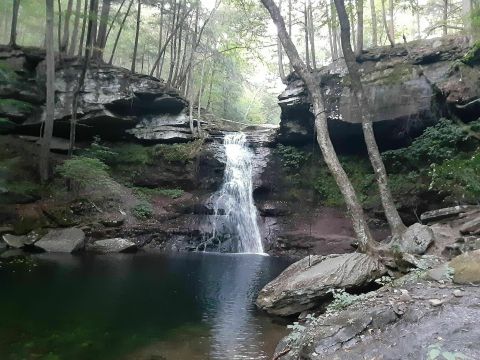 The Twin Falls Trail Is The Single Most Dangerous Hike In All Of Pennsylvania