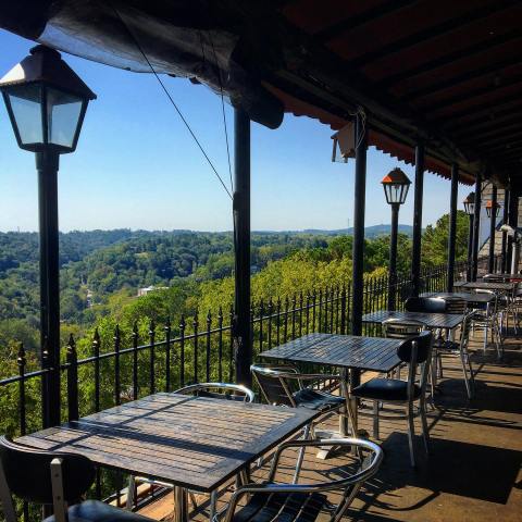 Drink In The Views And Eat A Delicious Pie At The Skybar Pizza In Arkansas