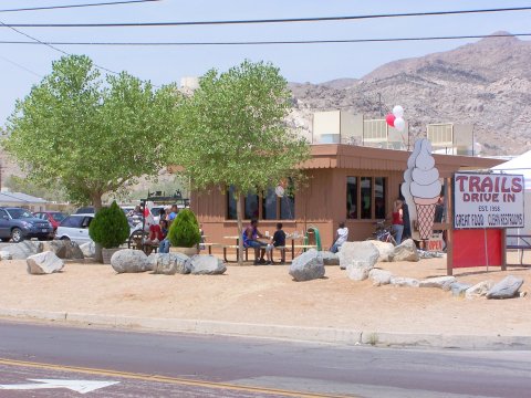 Stop For Burgers And Fries At This 1960s Diner On The Way To Death Valley In Southern California