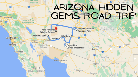 The Ultimate Arizona Hidden Gem Road Trip Will Take You To 6 Incredible Little-Known Spots In The State