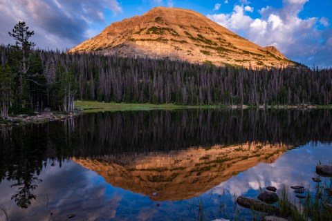 Take An Easy Loop Trail Past Some Of The Prettiest Scenery In Utah On The Mirror Lake Shoreline Loop