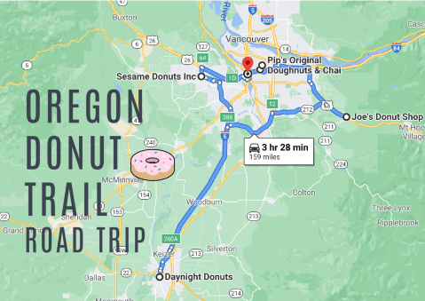 Take The Oregon Donut Trail For A Delightfully Delicious Day Trip