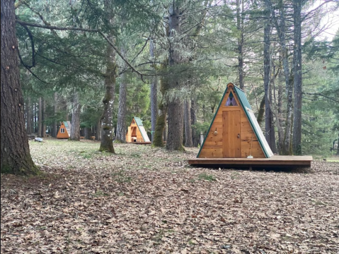 Oregon's New Glampground Getaway, Cedar Bloom Farm, Is Truly One-Of-A-Kind