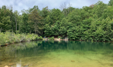 Hike To An Emerald Lagoon On The Bird Knob Trail In Virginia