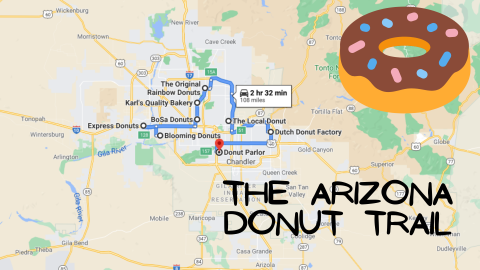 Take The Arizona Donut Trail For A Delightfully Delicious Day Trip