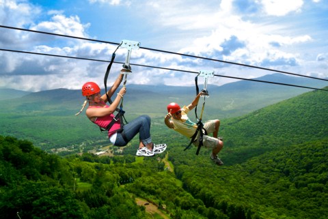 This Zipline Tour In New York Might Just Be One Of The Best In The Country