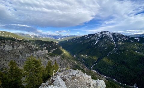 Watch Winter Turn To Spring On The Storm Castle Peak Trail In Montana