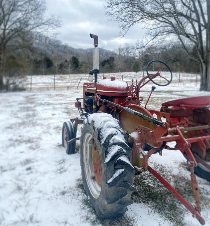 winter snow at Green Door Gourmet in Nashville