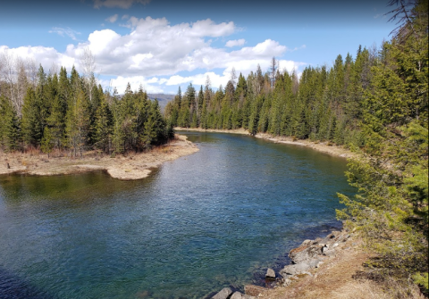 The Hike To Montana's Pretty Little Lake McDonald Is Short And Sweet