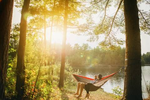 Enjoy A Peaceful Haven On The Lower Illinois River At  Marval Family Camping Resort In Oklahoma